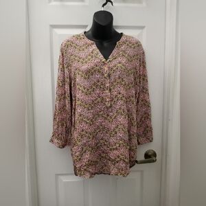 GRAND AND GREENE button Down Blouse